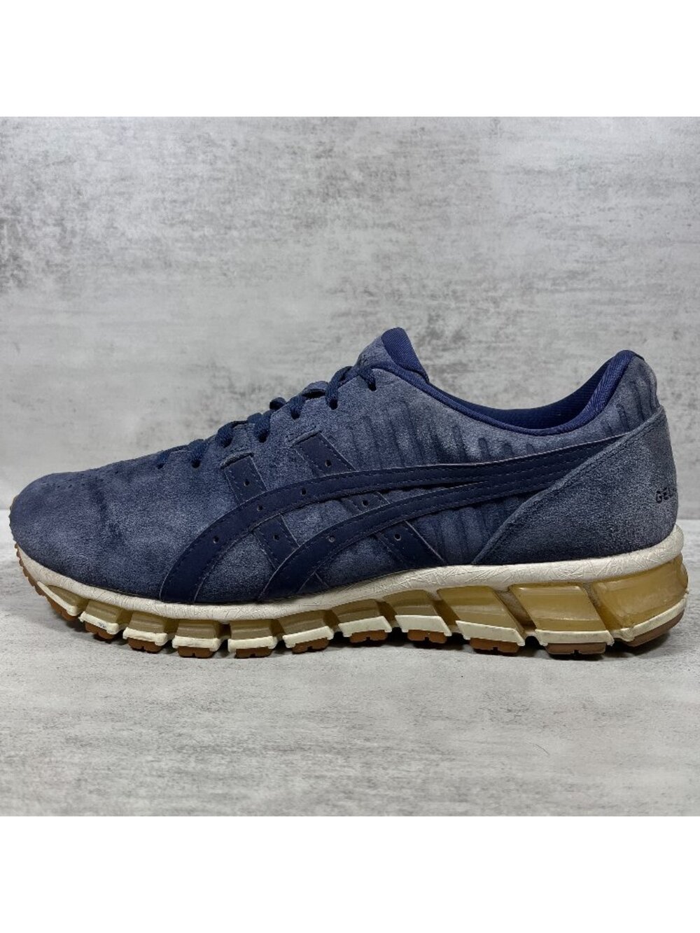 Asics Gel Quantum 360 4 LE Suede Sneakers - Men's Size 9.5 - Blue
